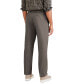 Men's Signature Classic Fit Pleated Iron Free Pants with Stain Defender