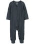 Baby Zip-Up PurelySoft Sleep & Play Pajamas 3M