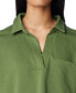 ფოტო #5 პროდუქტის Women's Trek Collared Crew Long-Sleeve Top