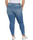 ფოტო #2 პროდუქტის Plus Size High Rise Greenwich Skinny Jeans