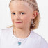 Delicate necklace for girls Dreamheart with crystals L1002BLU