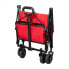 Multi-purpose Cart Aktive Red Polyester Steel 65 x 94 x 40 cm Foldable Beach