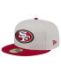 ფოტო #1 პროდუქტის Men's San Francisco 49ers Stoney 59FIFTY Fitted Hat