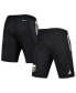 Фото #1 товара Men's Black Portland Timbers 2023 On-Field AEROREADY Training Shorts