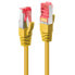 Фото #2 товара lindy Cat.6 S/FTP 7.5m сетевой кабель 7,5 m Cat6 S/FTP (S-STP) Желтый 47767