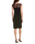 Фото #2 товара Tash + Sophie Scuba Sheath Dress Women's Black Xl