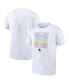 Фото #1 товара Men's White Dallas Cowboys City Pride Logo T-shirt