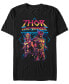 Men's Thor- Love and Thunder Grunge Thunder Short Sleeve T-shirt Черный, Small - фото #1