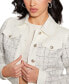 Фото #4 товара Women's Natalie Tweed & Denim Jacket