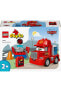 Фото #3 товара Конструктор пластиковый Lego DUPLO Disney ve Pixar Автомобили Mack Yarışta 10417 - Набор для строительства (14 деталей)