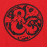 Фото #3 товара Толстовка с капюшоном унисекс DUNGEONS&DRAGONS Логотип Красная
