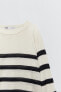 Plain fine knit sweater