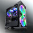 RAIJINTEK Silenos Pro - Midi Tower - PC - Metal - Tempered glass - Black - Transparent - ATX - micro ATX - Mini-ITX - Gaming