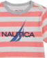 Фото #2 товара Baby Boys Sailing Tank Bodysuit, Short-Sleeve Striped T-Shirt & Shorts, 3 Piece Set