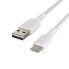 Фото #6 товара Belkin CAB002BT1MWH - 1 m - USB A - USB C - White