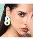 ფოტო #2 პროდუქტის Women's Chainlink Drop Earrings