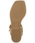 Фото #5 товара Women's Monaaco Double Buckle Flat Sandals, Created for Macy's