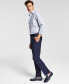 Фото #3 товара Men's Slim-Fit Wool Suit Pants, Created for Macy's