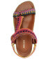 Фото #4 товара Women's Mya Woven Footbed Sandals