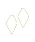 ფოტო #1 პროდუქტის Geometric Hoops Earrings