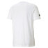 Puma Mapf1 Logo Crew Neck Short Sleeve T-Shirt Mens White Casual Tops 59961603