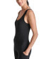 ფოტო #4 პროდუქტის DKNY Women's Sleeveless Scoop-Neck Active Jumpsuit