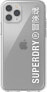 Фото #2 товара Чехол для смартфона Superdry SuperDry Snap iPhone 11 Pro Max Transparent Case белый/белый 41580