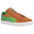 Фото #2 товара Puma Mine X Suede Classic Lace Up Mens Brown Sneakers Casual Shoes 386290-01