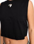 Фото #3 товара JJXX super cropped t-shirt in black