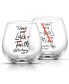 Star Wars™ Darth Vader™ Lightsaber Collection 15 oz Stemless Drinking Glass, Set of 2 15 Oz - фото #1