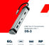 Фото #3 товара Canyon DS-3 - USB 3.2 Gen 1 (3.1 Gen 1) Type-C - 60 W - Grey - 4K Ultra HD - HDMI - USB 3.2 Gen 1 (3.1 Gen 1) Type-A - USB 3.2 Gen 1 (3.1 Gen 1) Type-C - USB