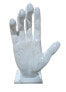 Фото #1 товара Skulptur Hand Weiß Marmoroptik