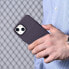 Фото #4 товара iCarer iCarer Case Leather pokrowiec etui z naturalnej skóry do iPhone 14 ciemnofioletowy (WMI14220705-DP) (kompatybilne z MagSafe)