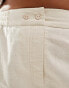 Фото #3 товара ASOS DESIGN Curve boxer short with linen in neutral