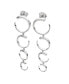 Фото #1 товара Quarter Luna Earrings