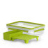 Фото #2 товара Ланч-контейнер для взрослых Emsa CLIP & GO Зеленый Transparent Полипропилен (PP) Термопластичный эластомер (TPE) Монохромный Прямоугольный