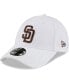 Фото #1 товара Men's White San Diego Padres League II 9FORTY Adjustable Hat