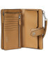 ფოტო #2 პროდუქტის Crosshatch Leather Tech Wristlet