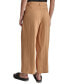 Women's High Rise Tie-Waist Wide Leg Pants