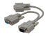 Фото #2 товара Nippon Labs SVGA Video Y-Adapter Cable 8" SVGA Y ADAPTOR Model VGA-ADT-1M2F