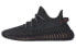 adidas originals Yeezy Boost 350 V2 黑天使 "Black" 鞋带反光版 运动休闲鞋 男女同款 黑色