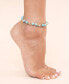 Starfish and Turquoise Linked Anklet