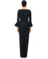 ფოტო #2 პროდუქტის Women's Ruffled-Trim Surplice Gown