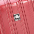 Фото #4 товара Мужской чемодан пластиковый красный DELSEY Paris Titanium Hardside Expandable Luggage with Spinner Wheels, Graphite, Checked-Medium 25 Inch