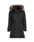 Women's Petite Insulated Cozy Fleece Lined Winter Coat