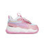 Фото #1 товара Puma RsX X Laugh Out Loud Surprise Lace Up Toddler Girls Pink Sneakers Casual S