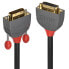 Фото #1 товара Lindy 0.5m DVI-D Dual Link Extension Cable - Anthra Line - 0.5 m - DVI-D - DVI-I - Male - Female - Black