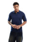 Фото #1 товара Levi's short sleeve knit polo in navy