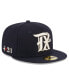 Men's Navy Texas Rangers 2023 City Connect 59FIFTY Fitted Hat Синий, 6 7/8 - фото #2