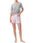 Women's 2-Pc. T-Shirt & Boxer Pajamas Set
